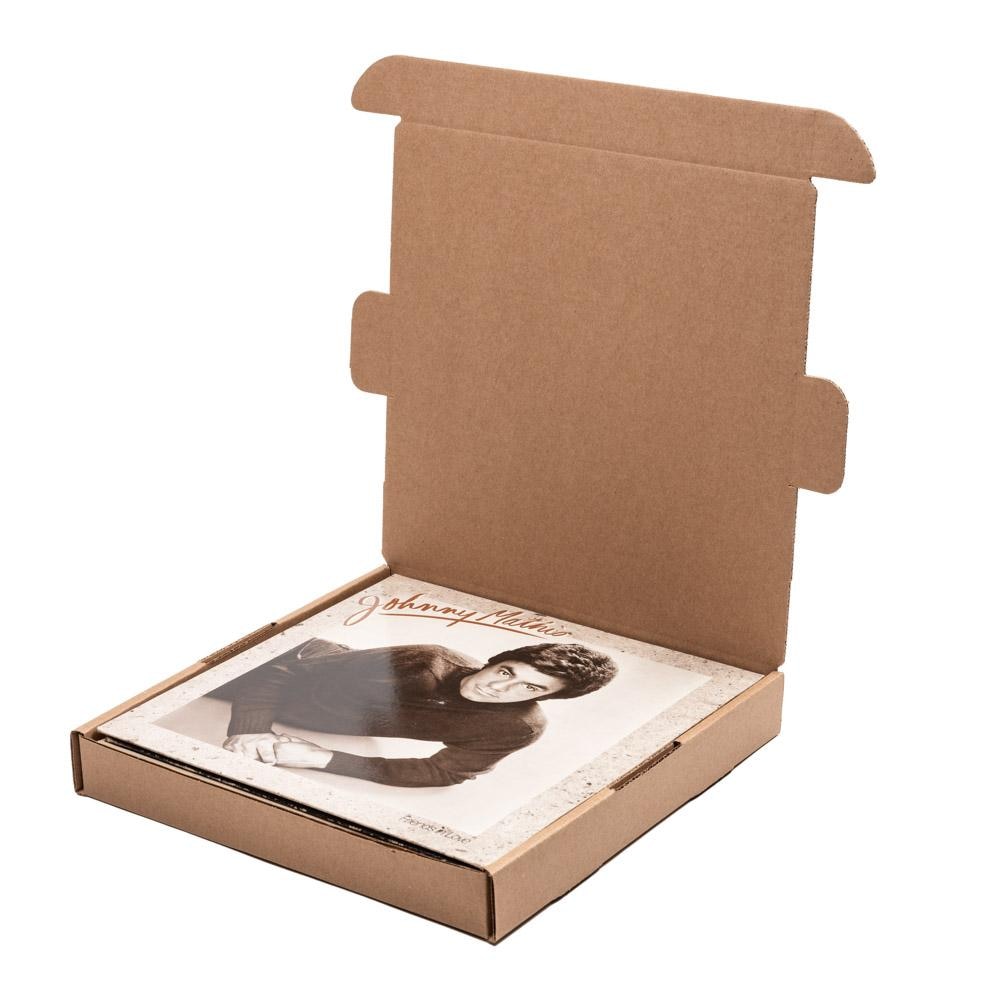 LP Record Album Mailer BOX- Mails up to 20 LP's SNUG FIT.